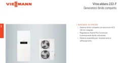 VIESSMANN VITOCALDENS 222-F + VITOCAL 10 KW