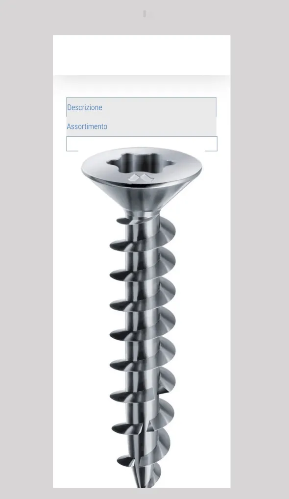 Viti da carpentiere
