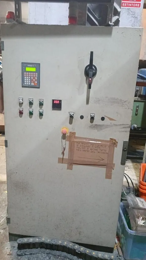 VMC Impianti single shaft shredder 1800 mm.