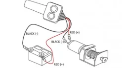 12 V VERRICELLO ELETTRICO RS-2500 - 1130 kg