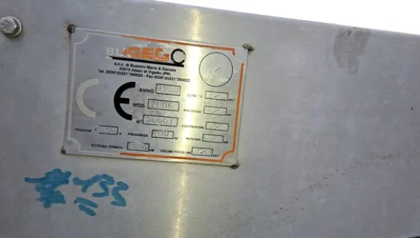 80#8414 Zangola bugeco in acciaio inox